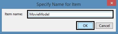 Specifying Model Name